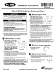 Ives 620 Series User's Manual