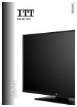 ITT LED 42F-7275-S User's Manual