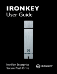 IronKey Secure Flash Drive Enterprise User's Manual