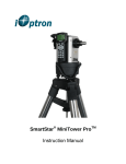 iOptron SmartStar MiniTower Pro User's Manual