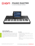 ION Piano Master User's Manual