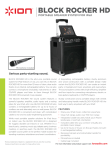 ION BLOCK ROCKER HD User's Manual