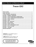 Invacare TRACER EX2 User's Manual