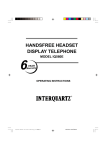 Interquartz IQ560E User's Manual