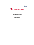 Interphase Tech iSPAN 5535 PRI User's Manual