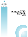 Internet Security Systems Desktop Protector Version 3.5 User's Manual