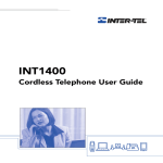 Inter-Tel INT1400 User's Manual