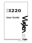Intel SX220 User's Manual