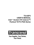Intel TS-ASP3 User's Manual