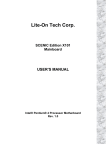 Intel X101 User's Manual