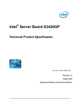 Intel S3420GP User's Manual