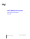 Intel IQ80333 User's Manual