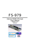 Intel FS-979 User's Manual
