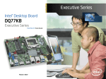Intel BOXDQ77KB User's Manual