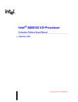 Intel Computer Hardware I/O Processor User's Manual