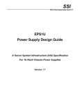 Intel EPS1U User's Manual
