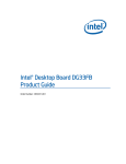 Intel DG33FB User's Manual