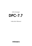Integra DPC-7.7 User's Manual
