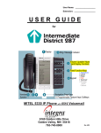 Integra Telecom 5300 User's Manual
