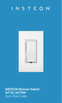 INSTEON 2477DH User's Manual