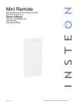 INSTEON 244A3WH8 User's Manual