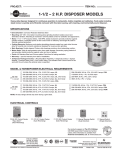 InSinkErator SS150 User's Manual