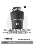 InSinkErator Evolution Series User's Manual