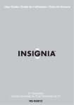 Insignia NS-SUB12 User's Manual