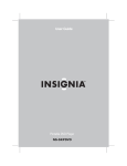 Insignia NS-SKPDVD User's Manual