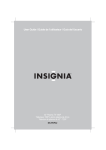 Insignia NS-PDP42 User's Manual