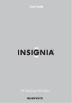 Insignia NS-MVDS7 User's Manual