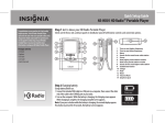 Insignia NS-HD01 User's Manual