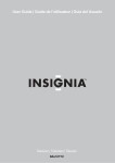 Insignia NS-F27TV User's Manual