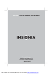 Insignia NS-CAPDVD7 User's Manual
