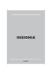Insignia NS-BRDVD User's Manual