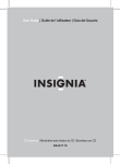 Insignia NS-B1110 User's Manual