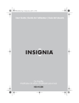 Insignia NS-A1200 User's Manual