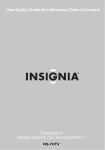 Insignia NS-7HTV User's Manual