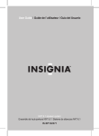 Insignia IS-SP102371 User's Manual