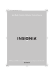Insignia 55423-3645 User's Manual