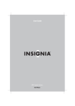 Insignia 09-1061 User's Manual