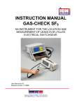 Innovation Technology SF6 User's Manual