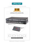 Inline Warehouse CD110 User's Manual