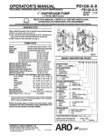 Ingersoll-Rand PD10X-X-X User's Manual
