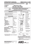 Ingersoll-Rand NM2C23X-A1-XXX User's Manual