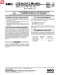 Ingersoll-Rand FE074B( User's Manual