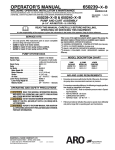 Ingersoll-Rand ARO 650239-X-B User's Manual