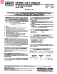 Ingersoll-Rand 7015-11V-A User's Manual