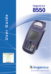 Ingenico 8550 User's Manual