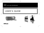 InFocus X3 User's Manual